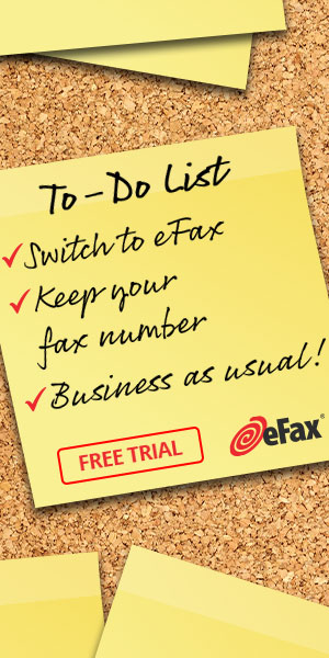 eFax Port your Number Display Ad 300x600